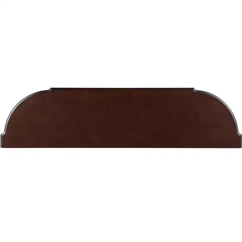 Console rectangulaire avec tiroirs et étagère inférieure pour entrée ou salon, marron