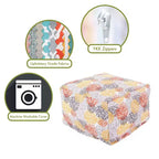 Pouf Ottoman Blooms Agrumes