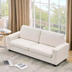 83 Inch Cloud Couch for Small Spaces, Modern 2-Seater Sofa with Cozy Deep , Plush Corduroy Apartment Sofa Bed for Living Room, Bedroom