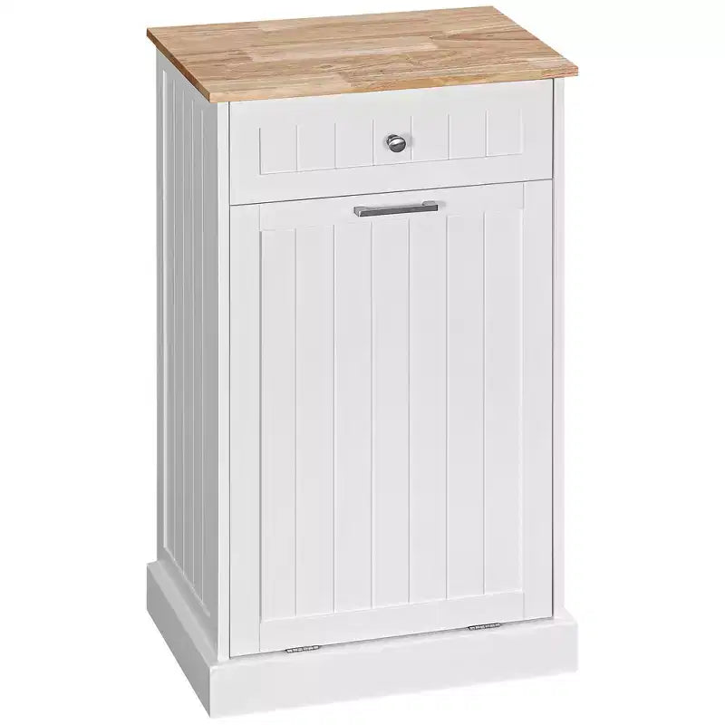 Poubelle de Cuisine Encastrable Meuble de Rangement pour Tri Sélectif avec Tiroir Support de Poubelle Autonome