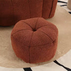 Canapé Pouf avec Ottoman, Fauteuil Poire Moderne et Doux avec Accoudoirs, Canapé Paresseux Carré en Chenille