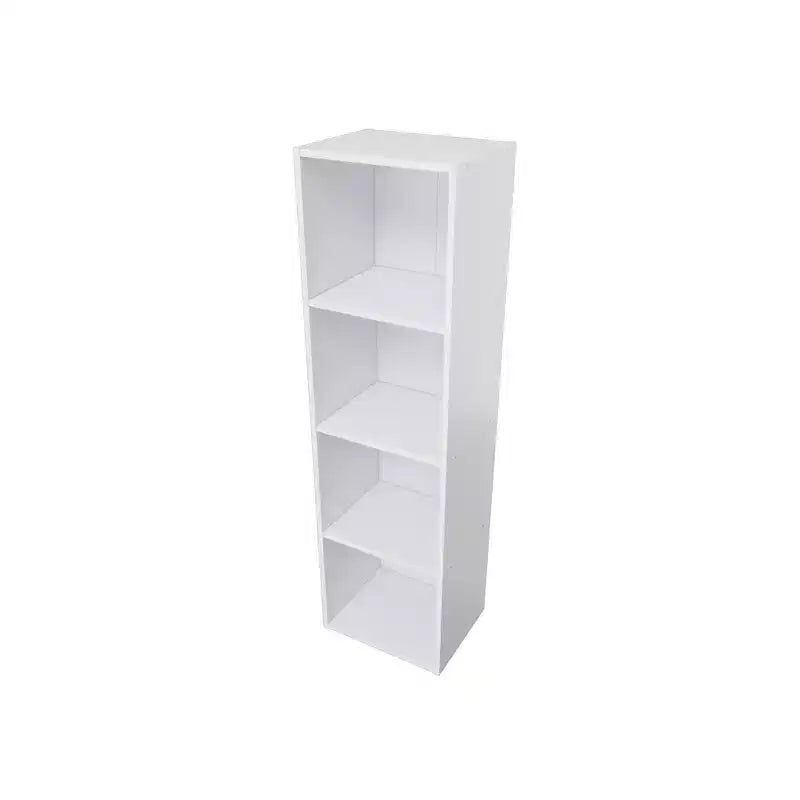 Bibliothèque étagère en bois de 106,15 cm de hauteur à 4 niveaux