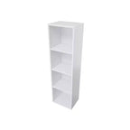 Bibliothèque étagère en bois de 106,15 cm de hauteur à 4 niveaux