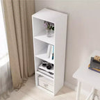 Bibliothèque étagère en bois de 106,15 cm de hauteur à 4 niveaux