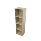 Bibliothèque étagère en bois de 106,15 cm de hauteur à 4 niveaux