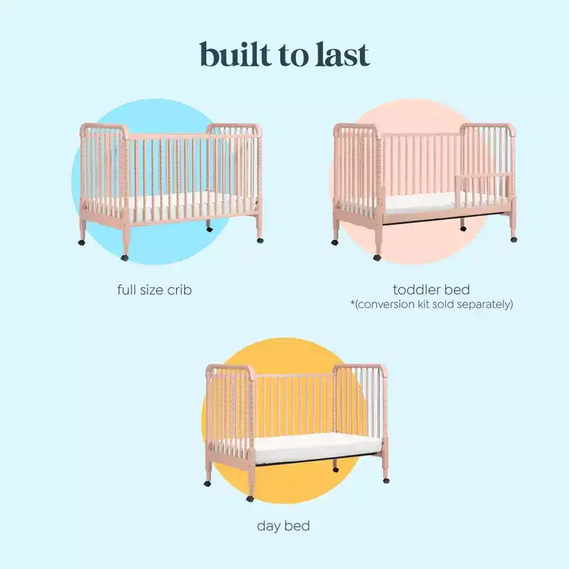 Lit de bébé transformable 3-en-1 Jenny Lind