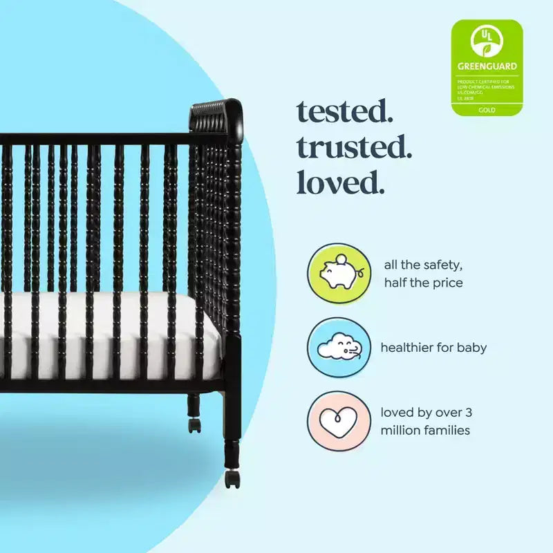 Lit de bébé transformable 3-en-1 Jenny Lind