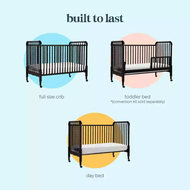 Lit de bébé transformable 3-en-1 Jenny Lind