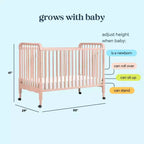 Lit de bébé transformable 3-en-1