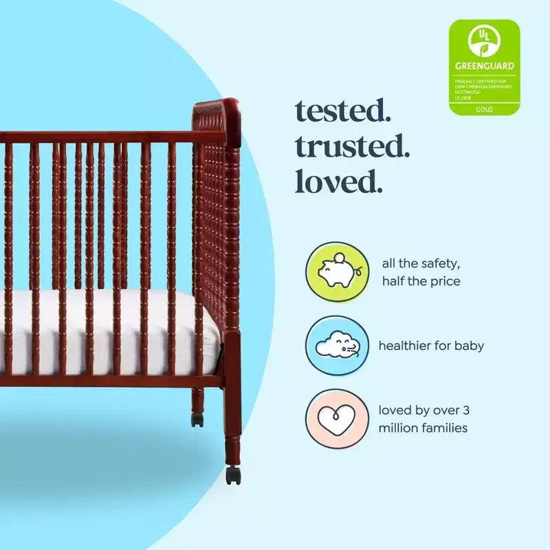 Lit de bébé transformable 3-en-1 Jenny Lind