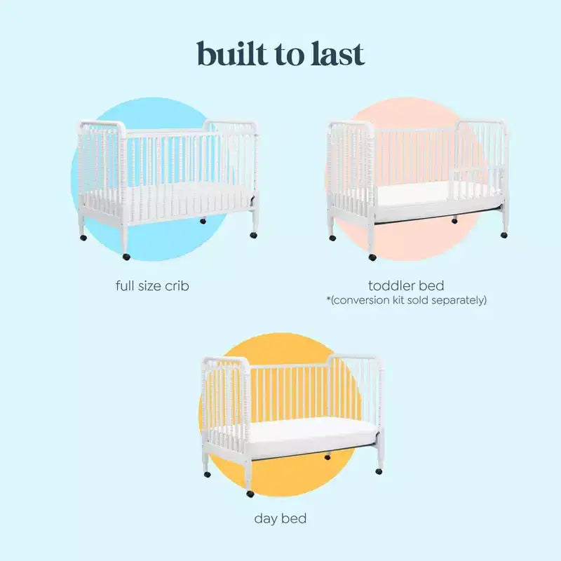 Lit de bébé transformable 3-en-1 Jenny Lind