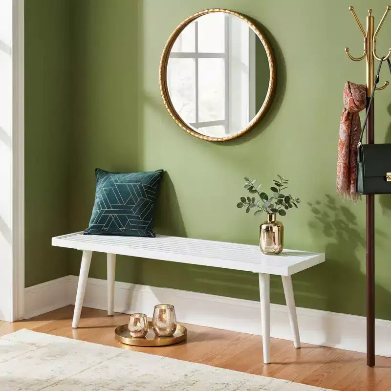 Banc pleine taille Mid-Century Modern