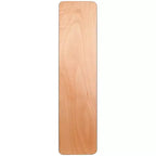 Table de formation/séminaire pliante rectangulaire en bois de 1,80 m avec plateau verni